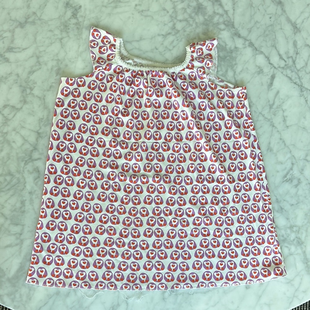 Roller Rabbit size 4 nightgown 100% pima cotton